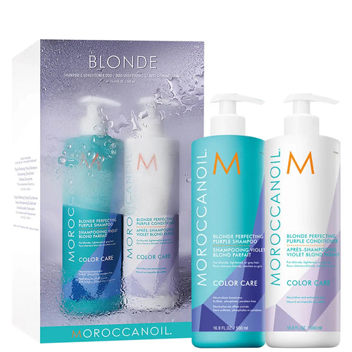 Moroccanoil Blonde Shampoo and Conditioner 500ml Duo (Worth 99.75)