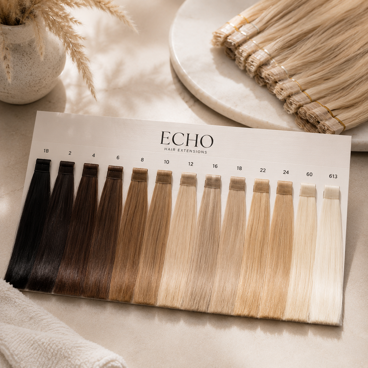 How to Find Your Perfect Echo Hair Extension Shade — The Complete UK Shade Matching Guide