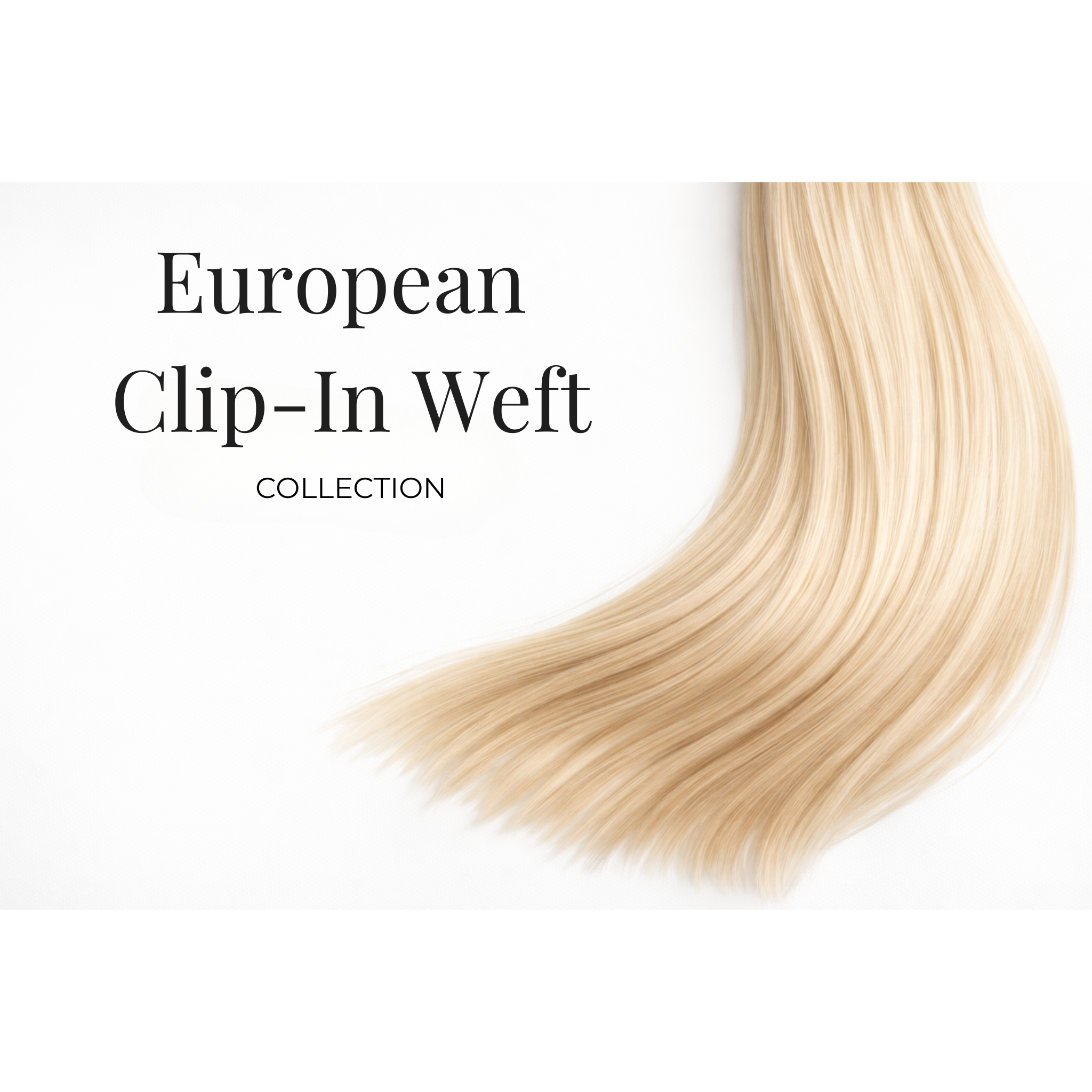 Clip In human hair extensions in backs, browns and blondes which is has the clips sown on to the weft for easy instillation to your natural hair