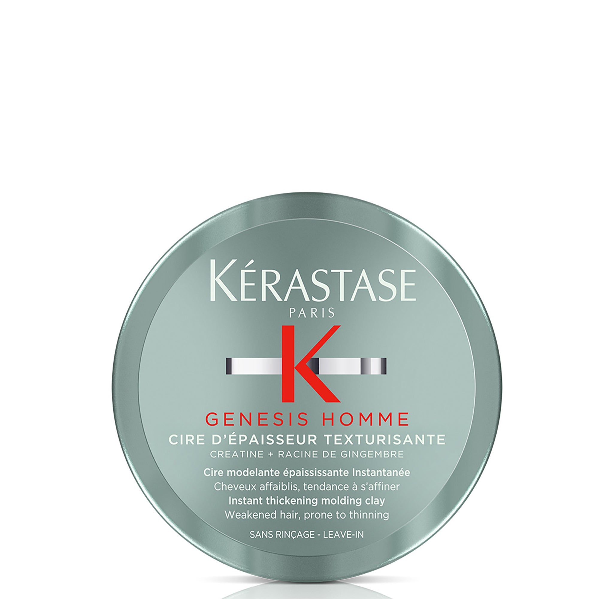Kérastase Genesis Homme Daily Instant Thickening Molding Clay Matte Finish Men's Hair