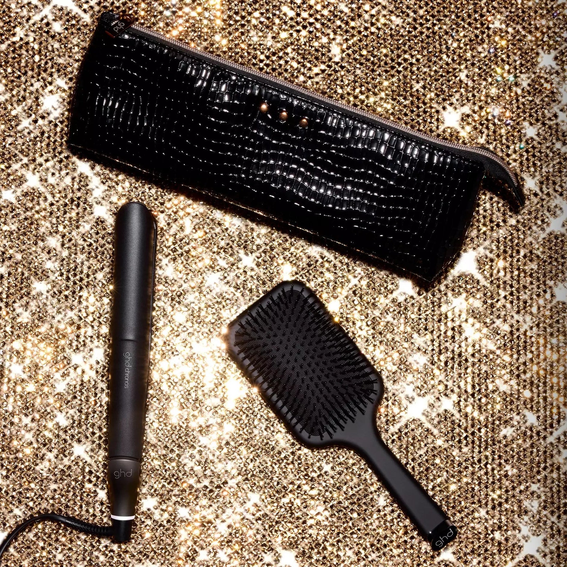 ghd Chronos Hair Straightener Festive Gift Set | HD motion-responsive™ | Worth £354