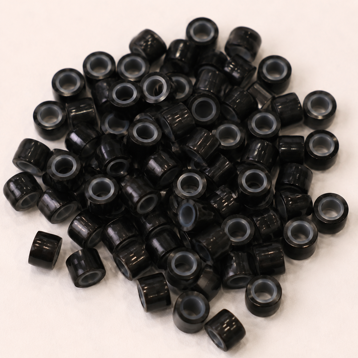 Echo Silicone Micro Rings for Hair Extensions | 1000 PCS | Black, Brown & Blonde