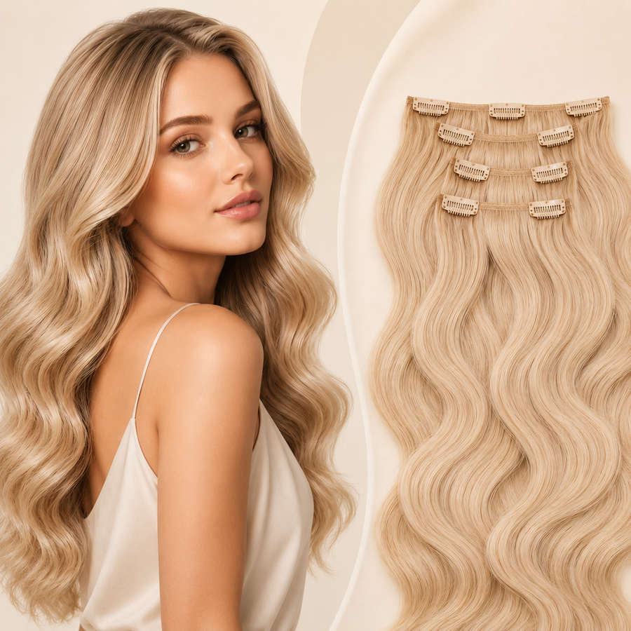LUXURY
CLIP IN
EXTENSIONS