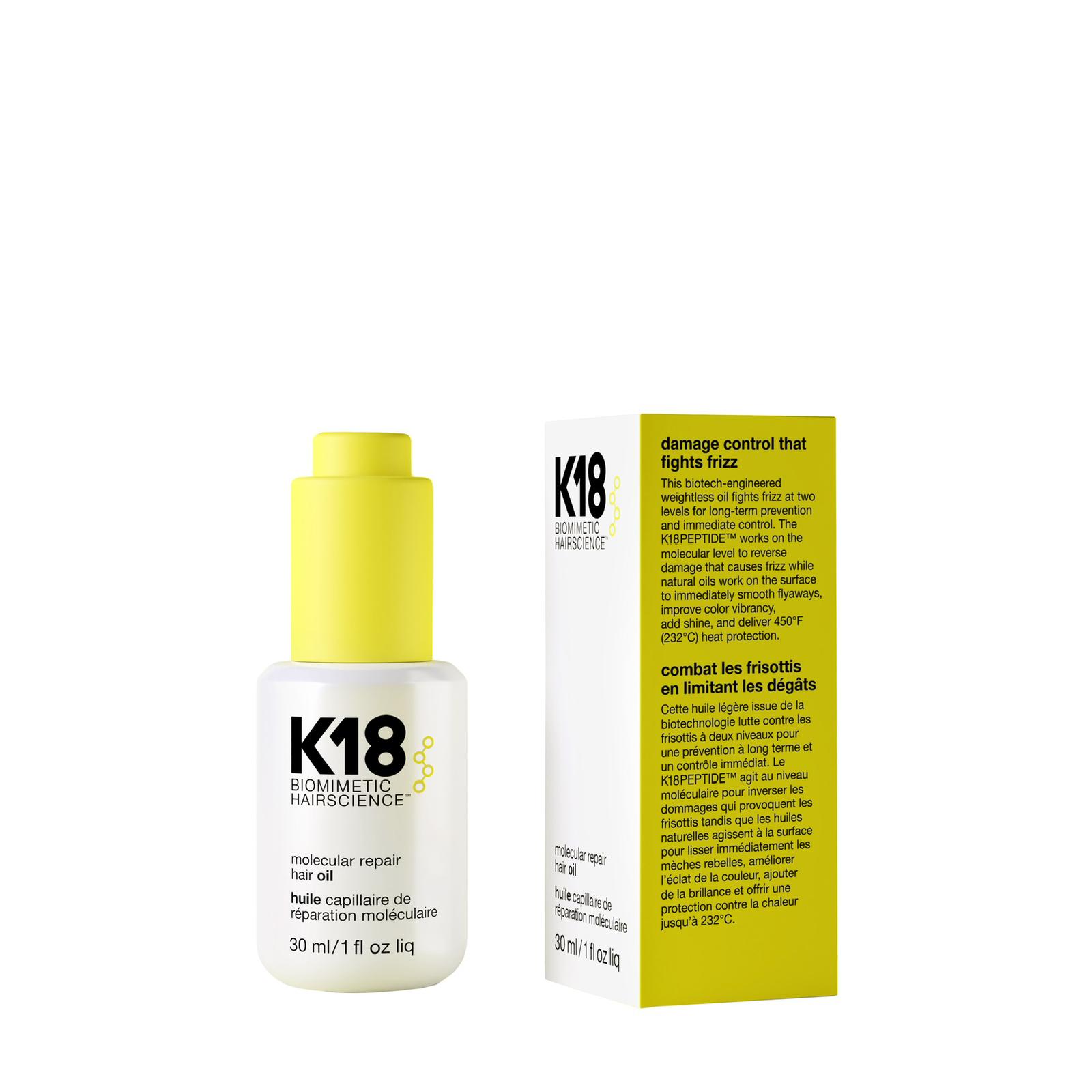 K18 Molecular Repair Hair Oil 30ml