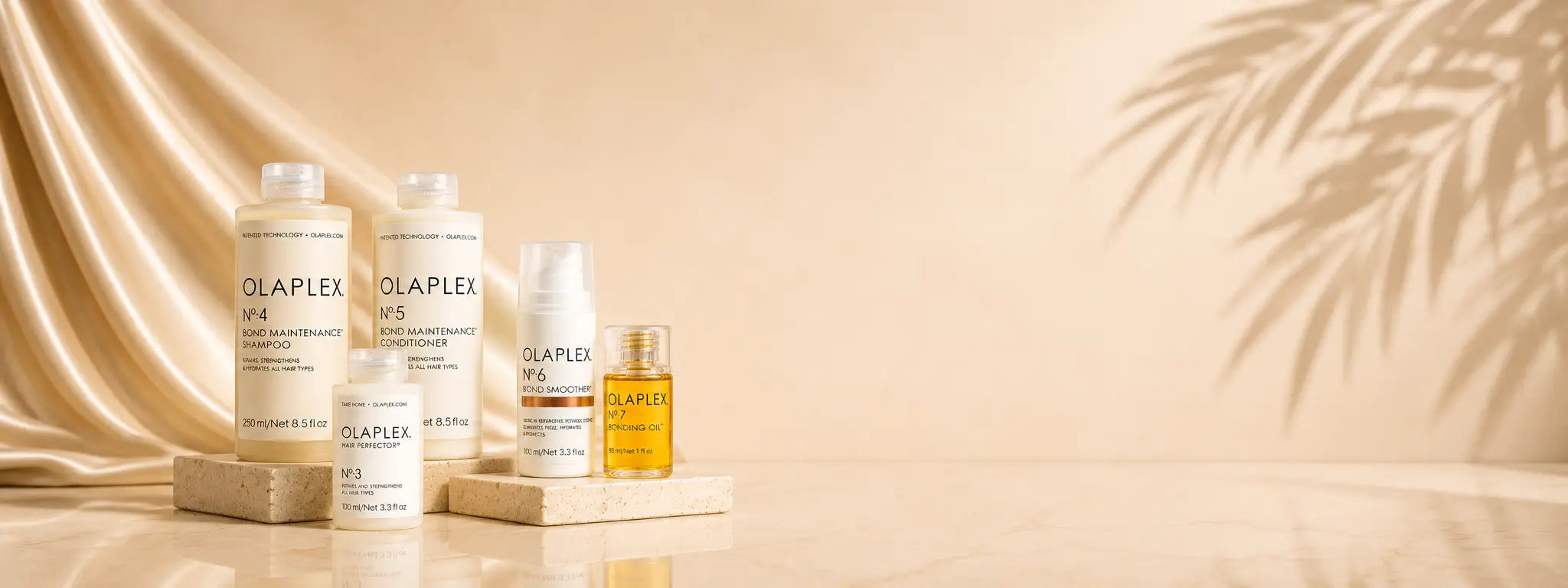 Olaplex hair repair treatment products — official UK stockist