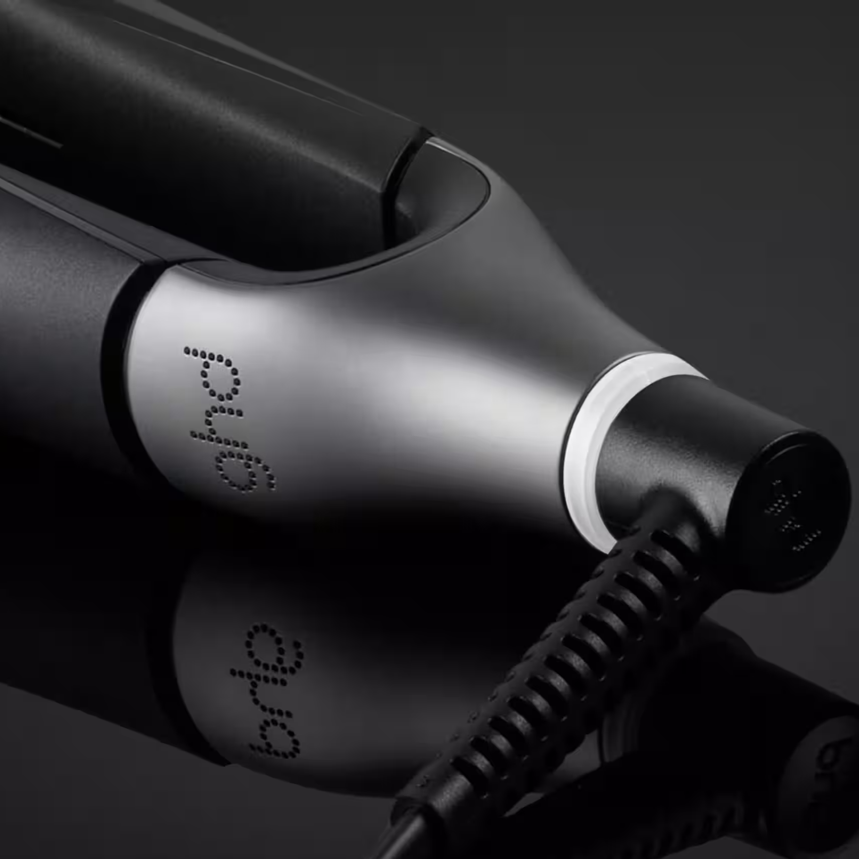 ghd_Chronos_hair_straightener_black_the_cosmetologist_hair_&_beauty