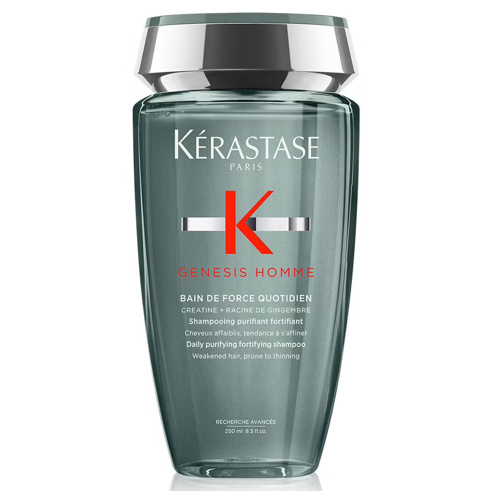 Kérastase Genesis Homme Daily Purifying Fortifying Shampoo 250ml Thinning Mens Hair