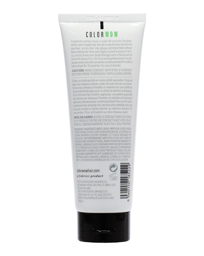 COLORWOW ONE MINUTE TRANSFORMATION Smooth, Tame + De-Frizz Cream 120ml-The Cosmetologist beauty salon hull selling hair extensions