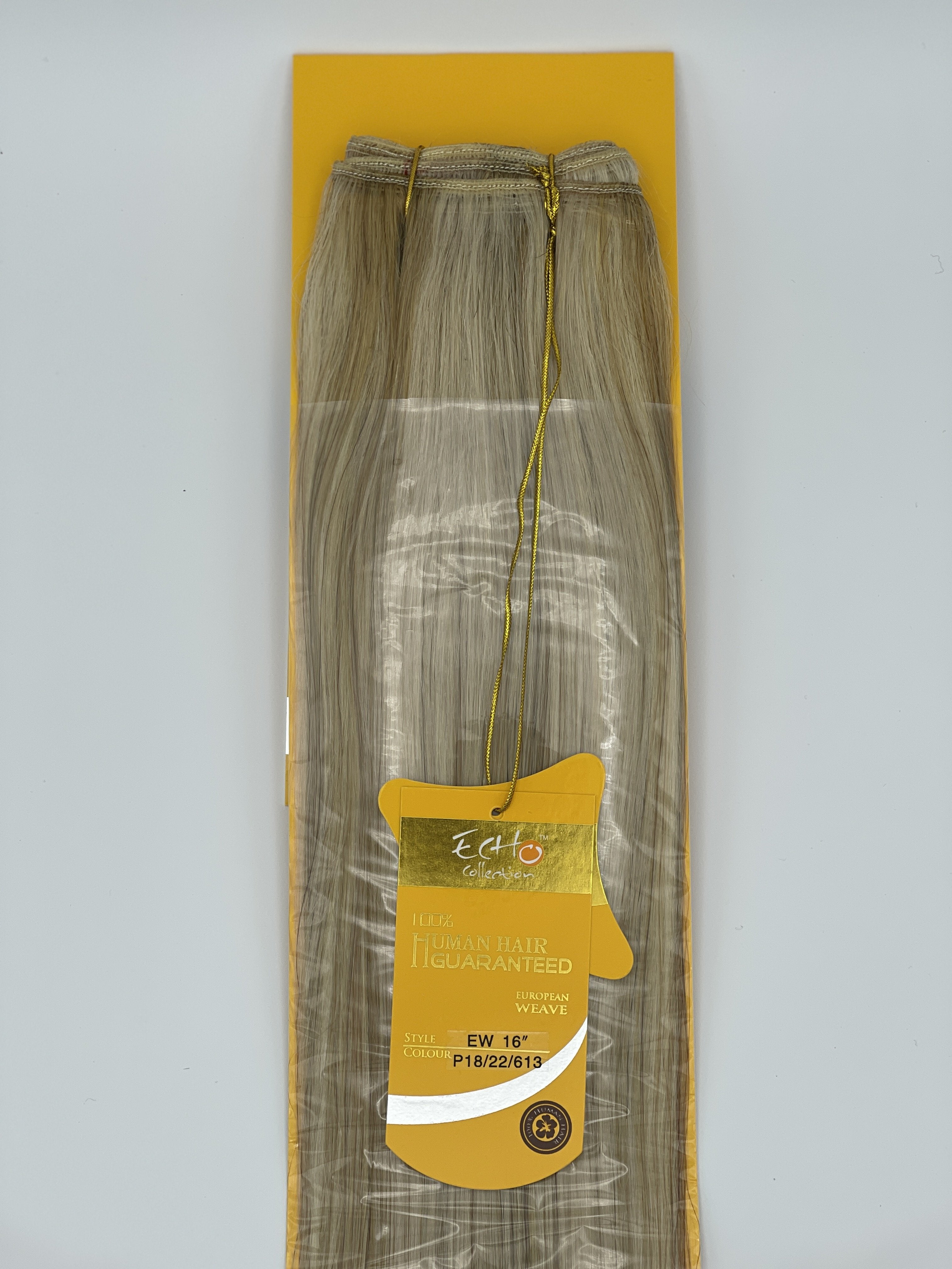 Echo European Weft - 12” Inch-The Cosmetologist beauty salon hull selling hair extensions