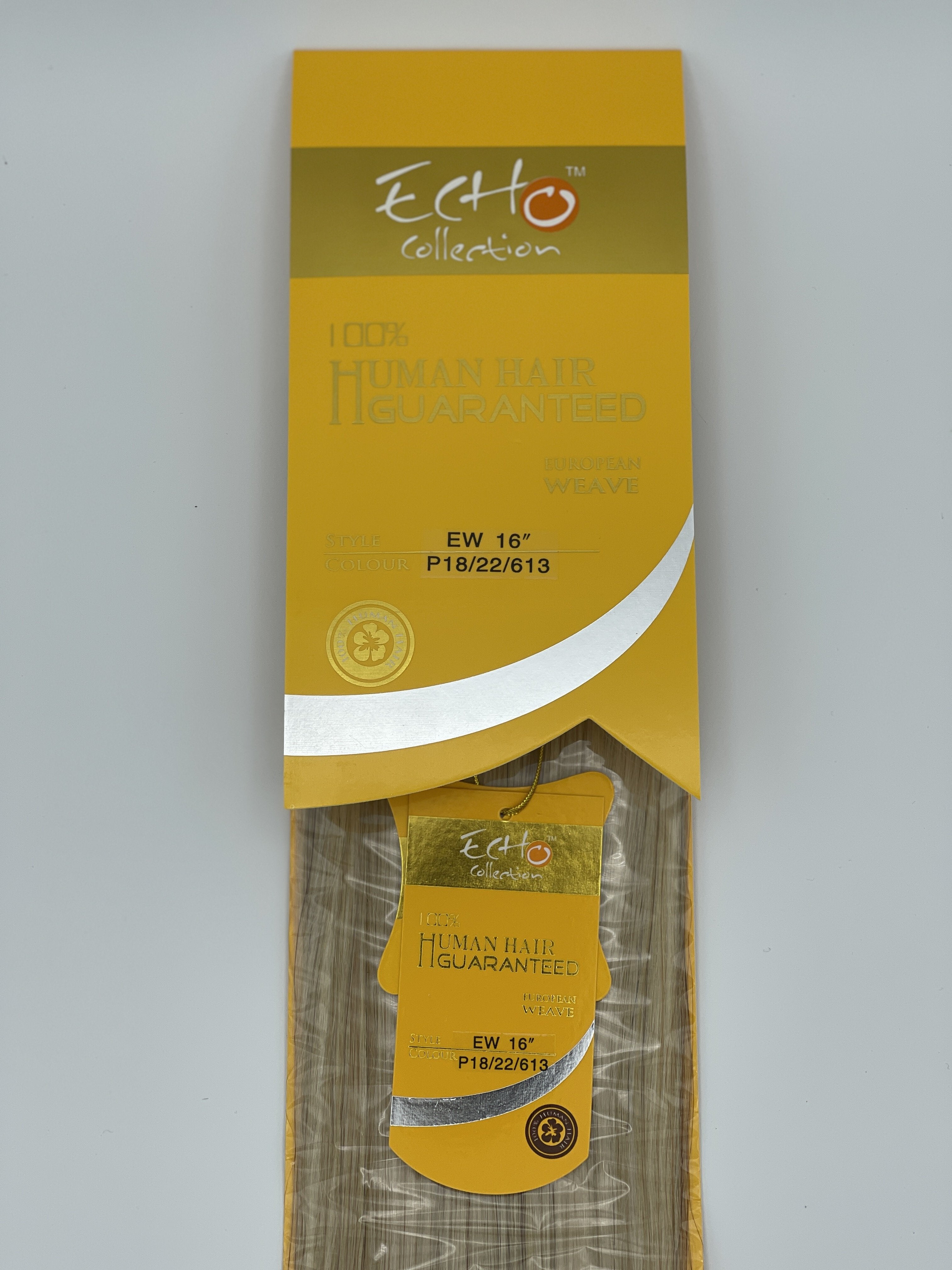 Echo European Weft - 16” Inch-The Cosmetologist hull selling hair extensions