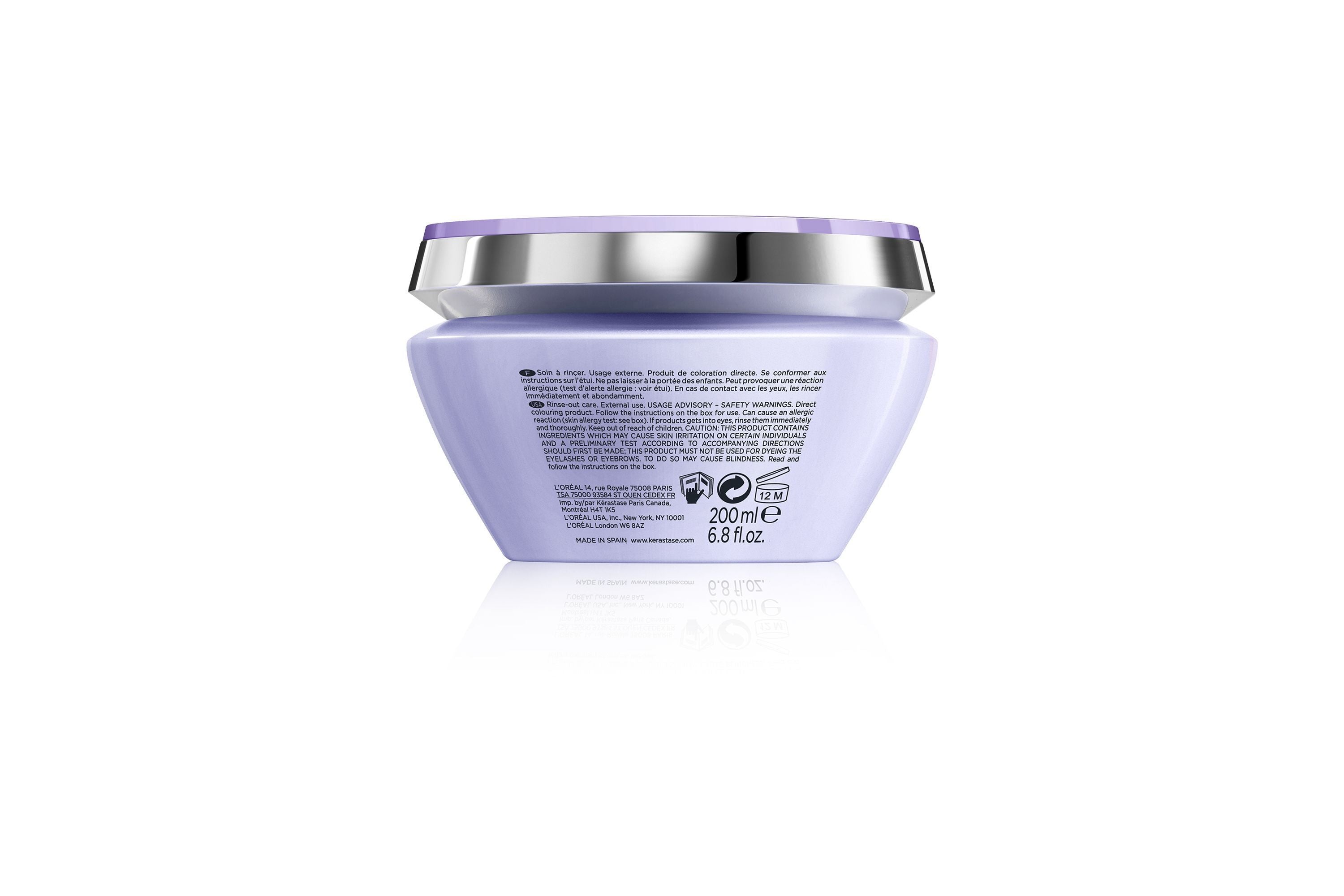 KERASTASE - BLOND ABSOLU BLOND MASQUE ULTRAVIOLET 200ML-The Cosmetologist beauty salon hull selling hair extensions