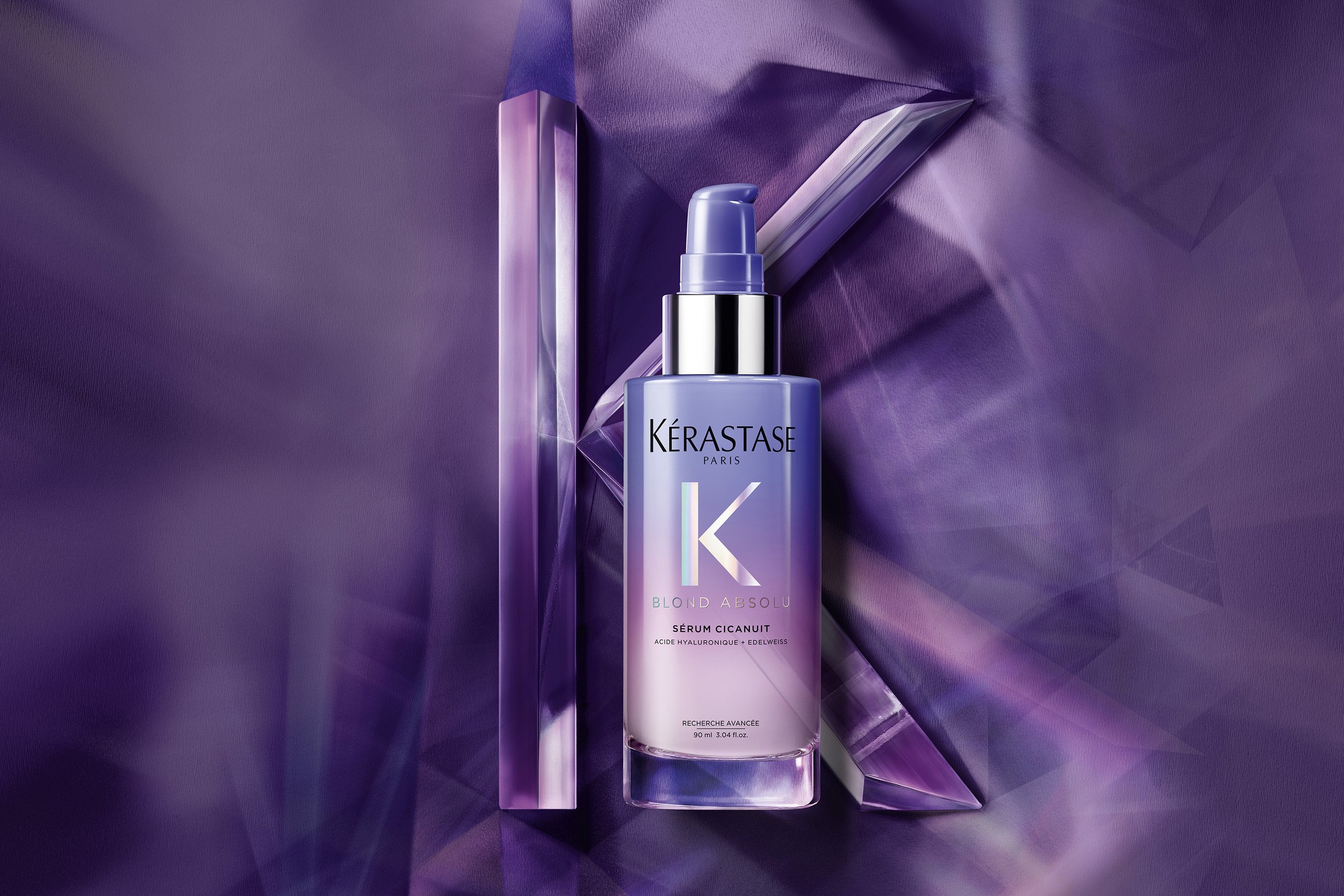 KERASTASE - BLOND ABSOLU SERUM CICANUIT OVERNIGHT SERUM 90ML-The Cosmetologist beauty salon hull selling hair extensions