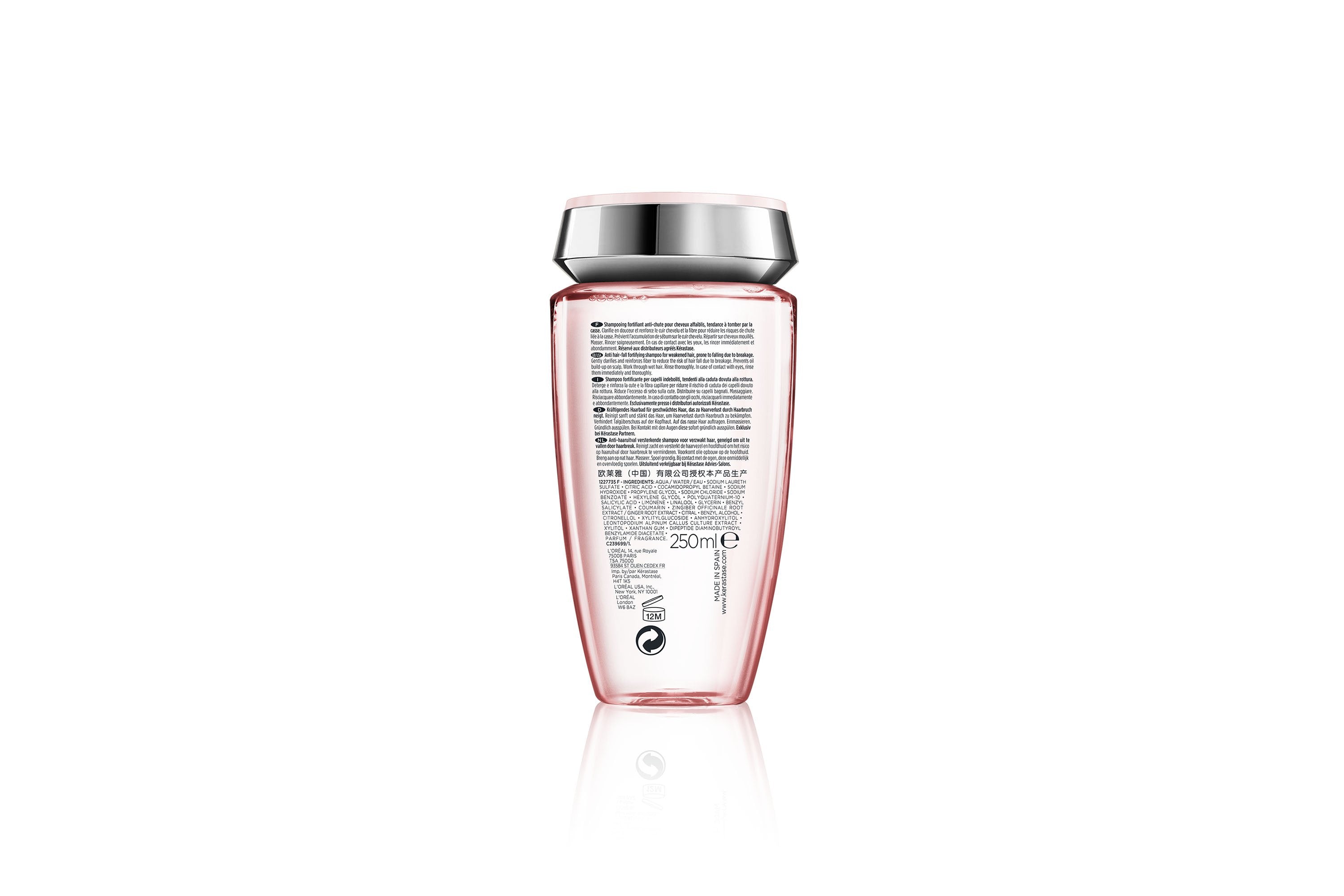 KERASTASE GENESIS BAIN HYDRA-FORTIFIANT 250ML-The Cosmetologist beauty salon hull selling hair extensions