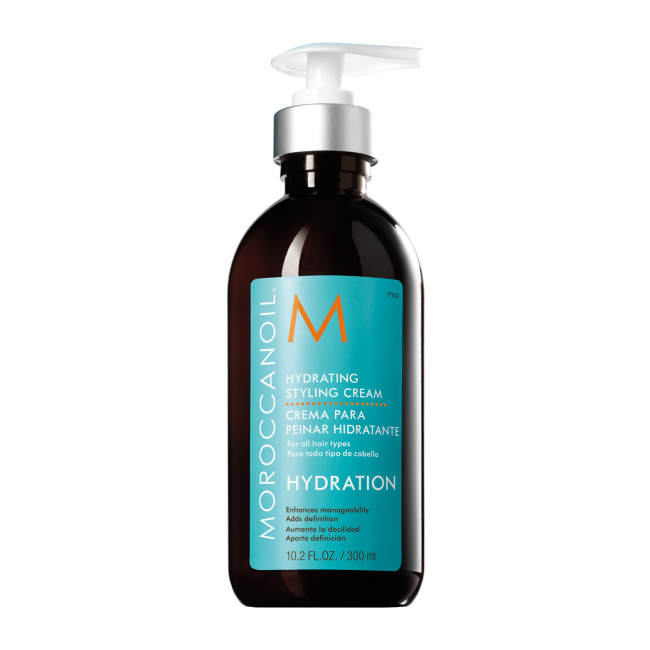 Moroccanoil Hydrating Styling Cream - 300ml-The Cosmetologist beauty salon hull selling hair extensions