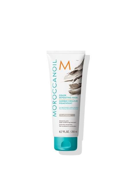 Moroccanoil Platinum Color Depositing Mask 200ML-The Cosmetologist beauty salon hull selling hair extensions