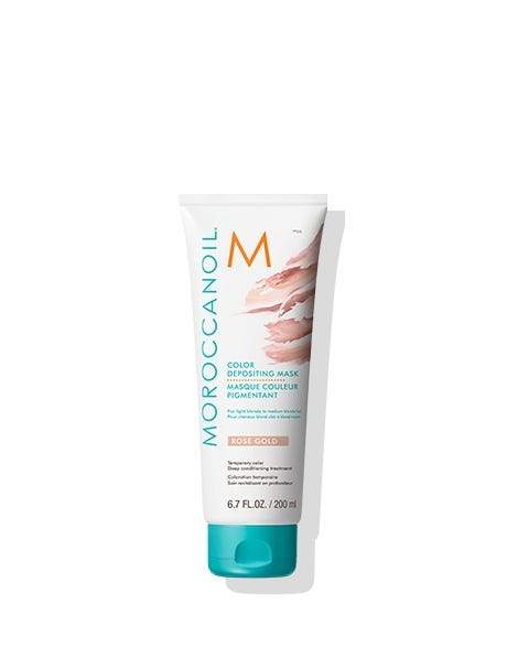Moroccanoil Rose Gold Color Depositing Mask 200ML-The Cosmetologist beauty salon hull selling hair extensions