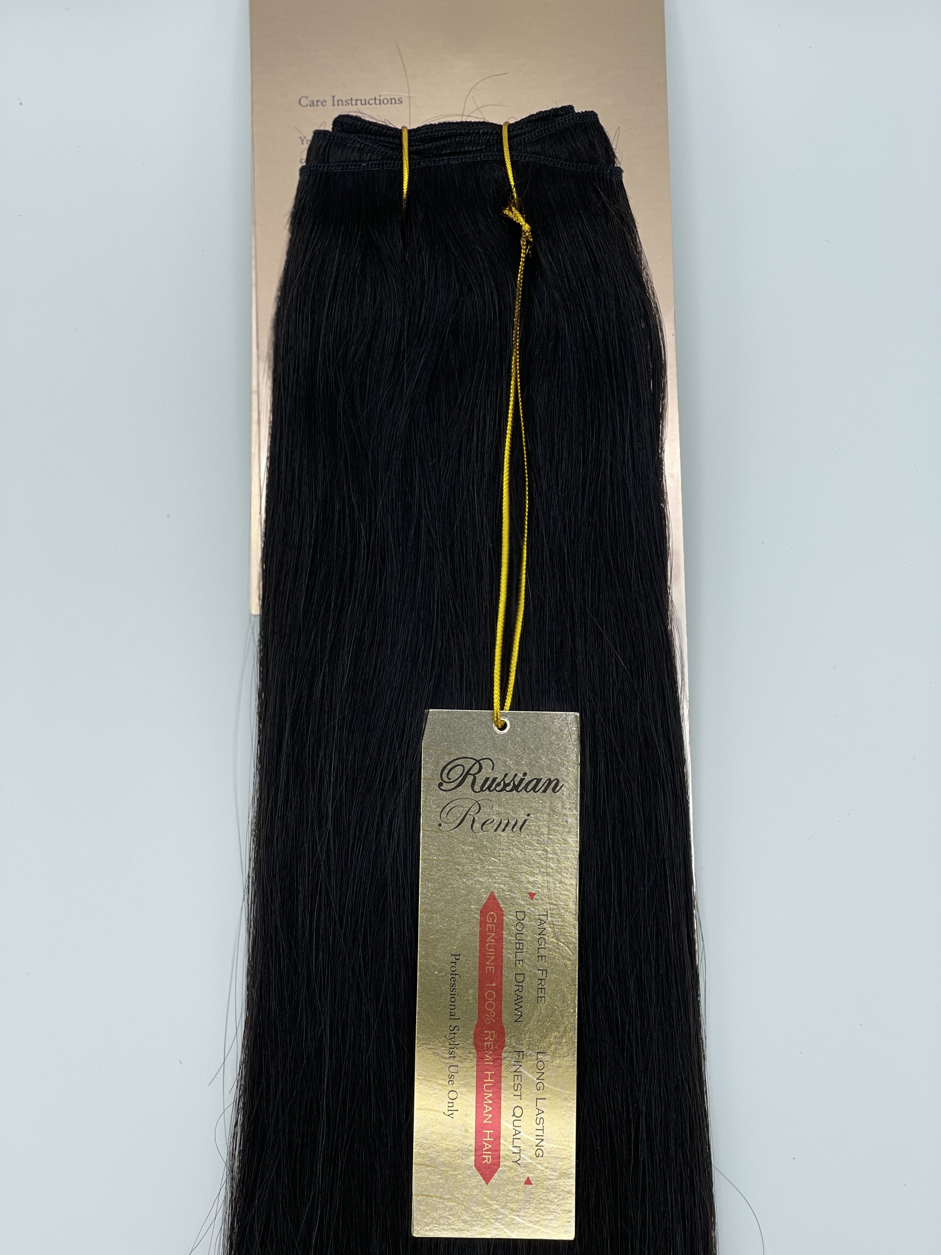 Russian Remy Signature Collection By Echo Weft - 14-16” Inch-The Cosmetologist beauty salon hull selling hair extensions