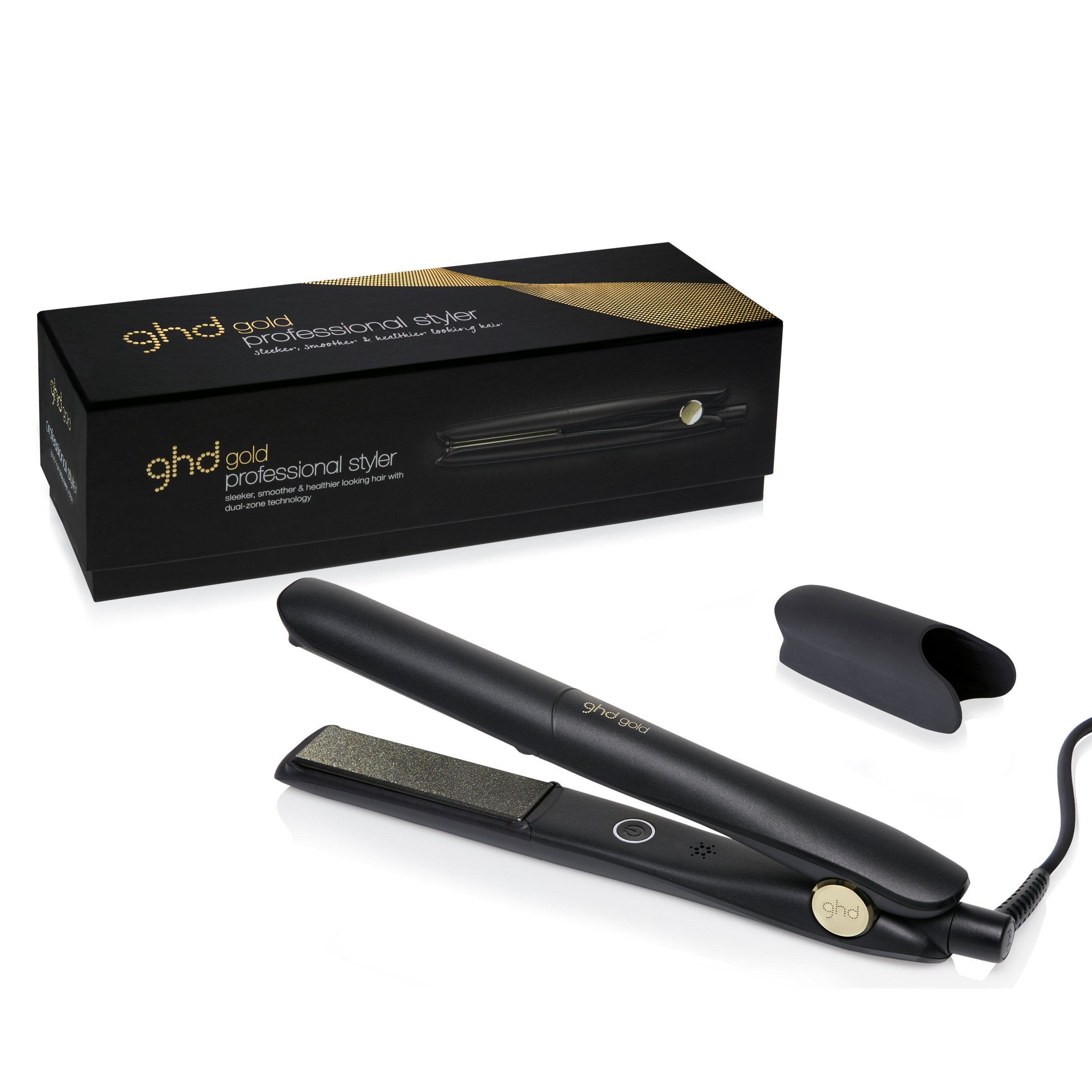 ghd Gold Hair Straightener-The Cosmetologist beauty salon hull selling hair extensions