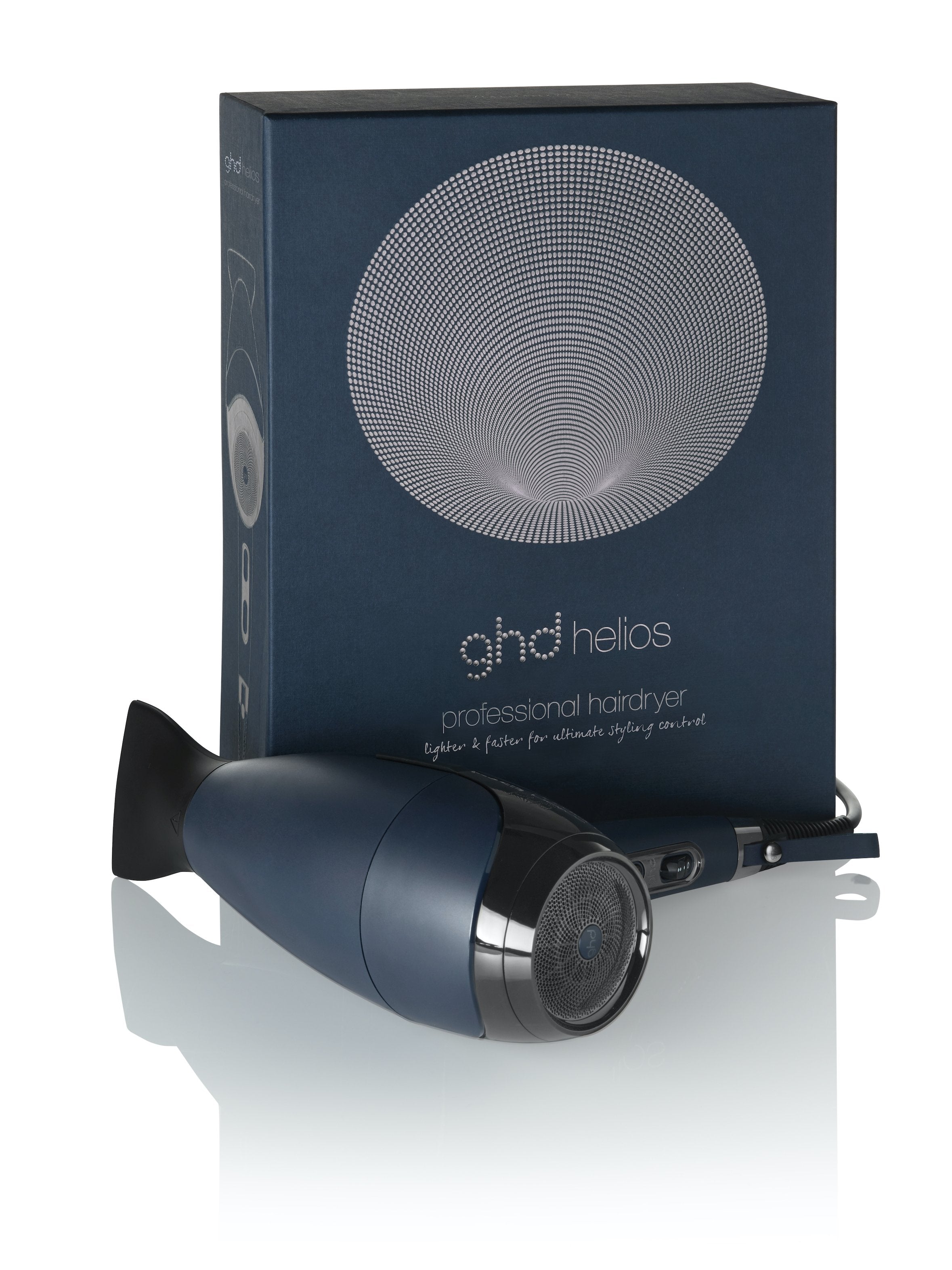 ghd Helios Professional Hair Dryer Ink Blue-The Cosmetologist beauty salon hull selling hair extensions