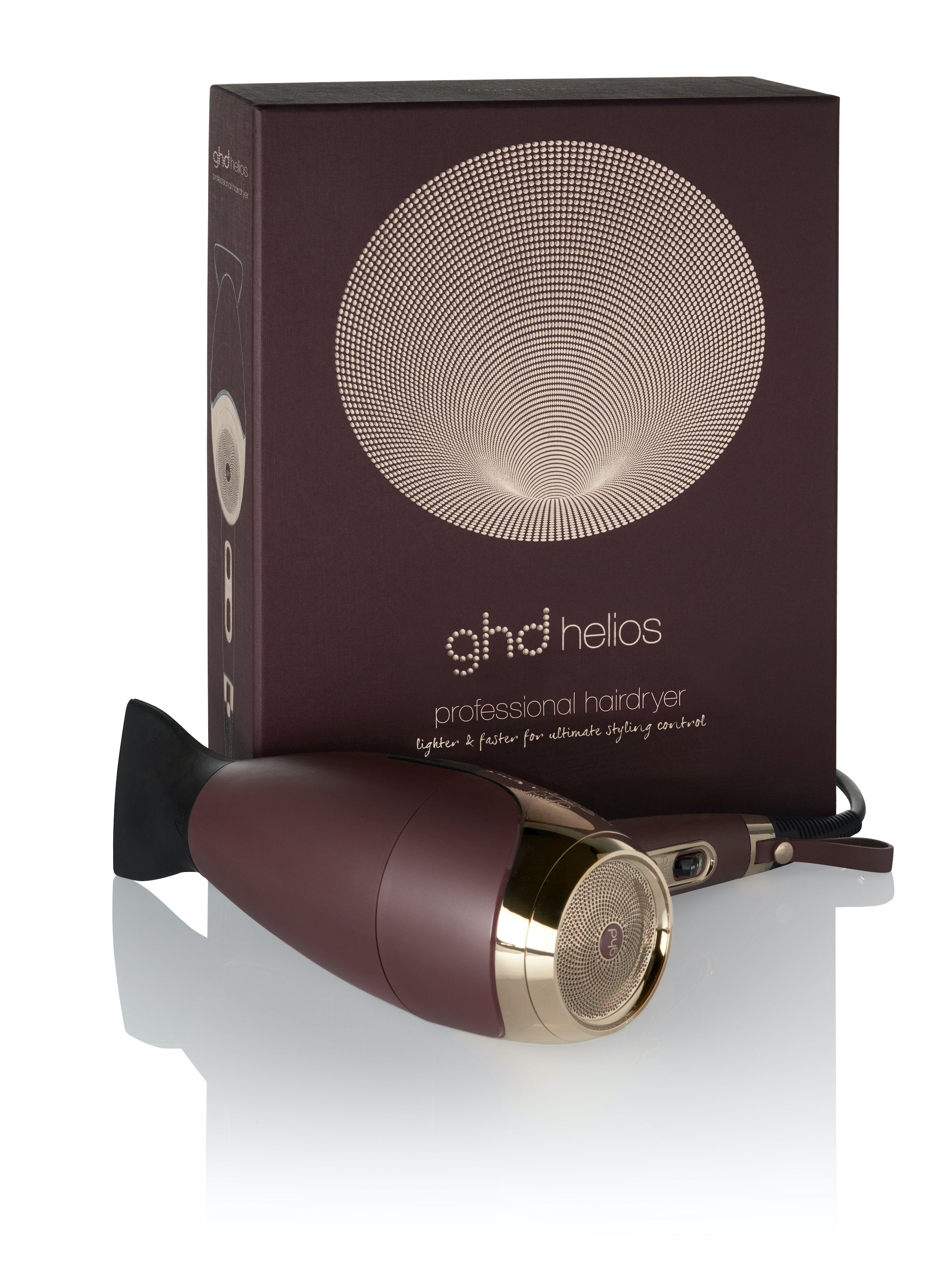 ghd Helios Professional Hair Dryer Plum-The Cosmetologist beauty salon hull selling hair extensions