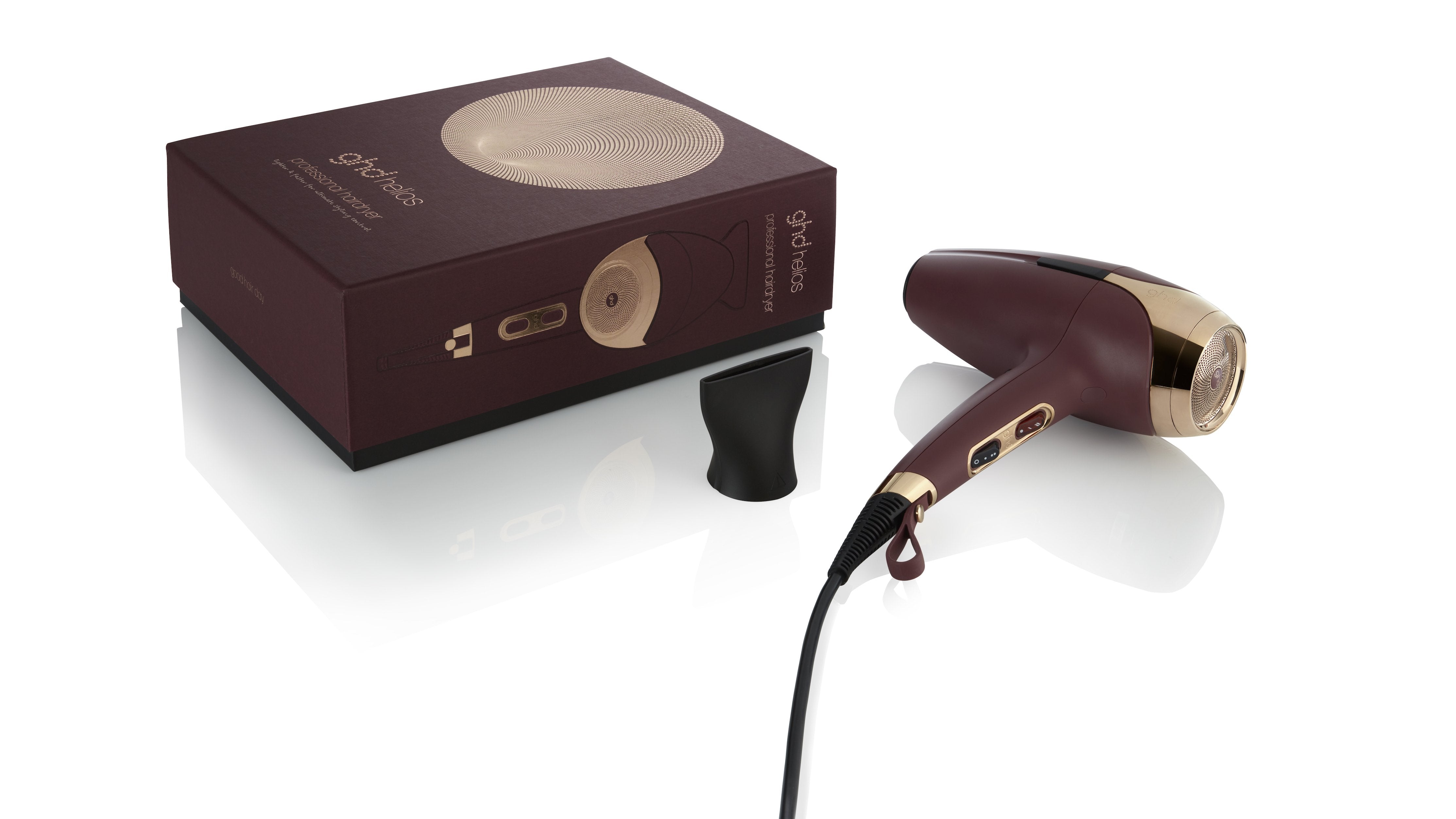 ghd Helios Professional Hair Dryer Plum-The Cosmetologist beauty salon hull selling hair extensions