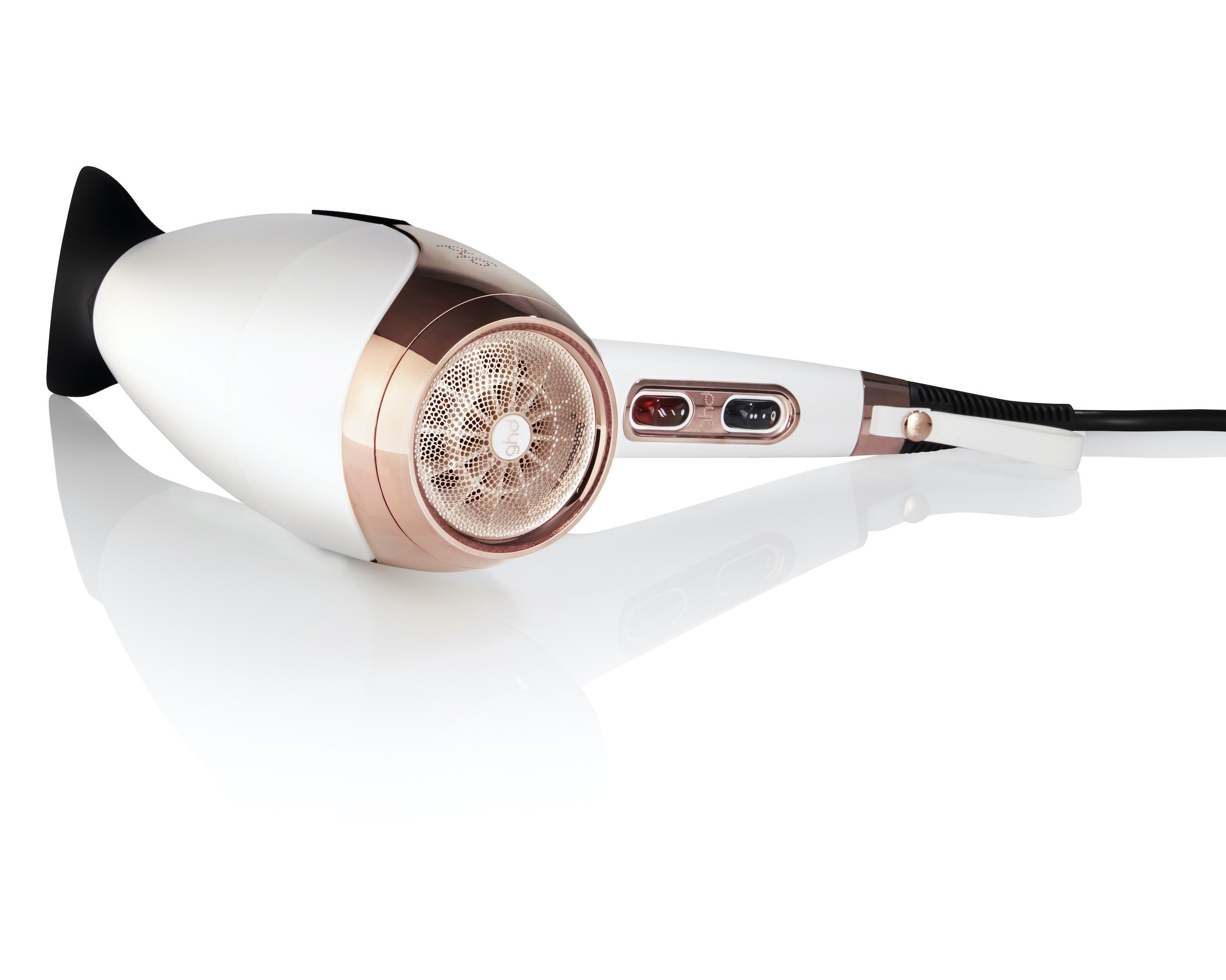 ghd Helios Professional Hair Dryer White-The Cosmetologist beauty salon hull selling hair extensions